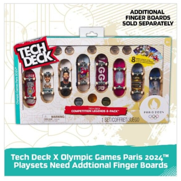 Tech Deck Sky Brown’s Olympic Games Paris 2024 Ramp Customizable - Picture 11 of 11